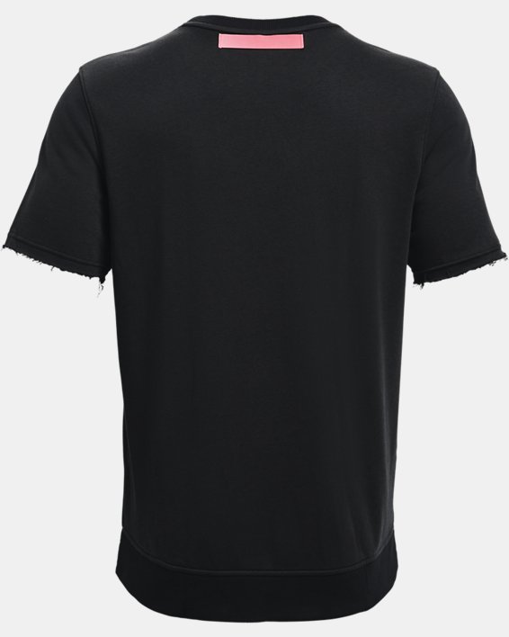 Camiseta de manga corta UA Rival Terry AMP para hombre, Black, pdpMainDesktop image number 5